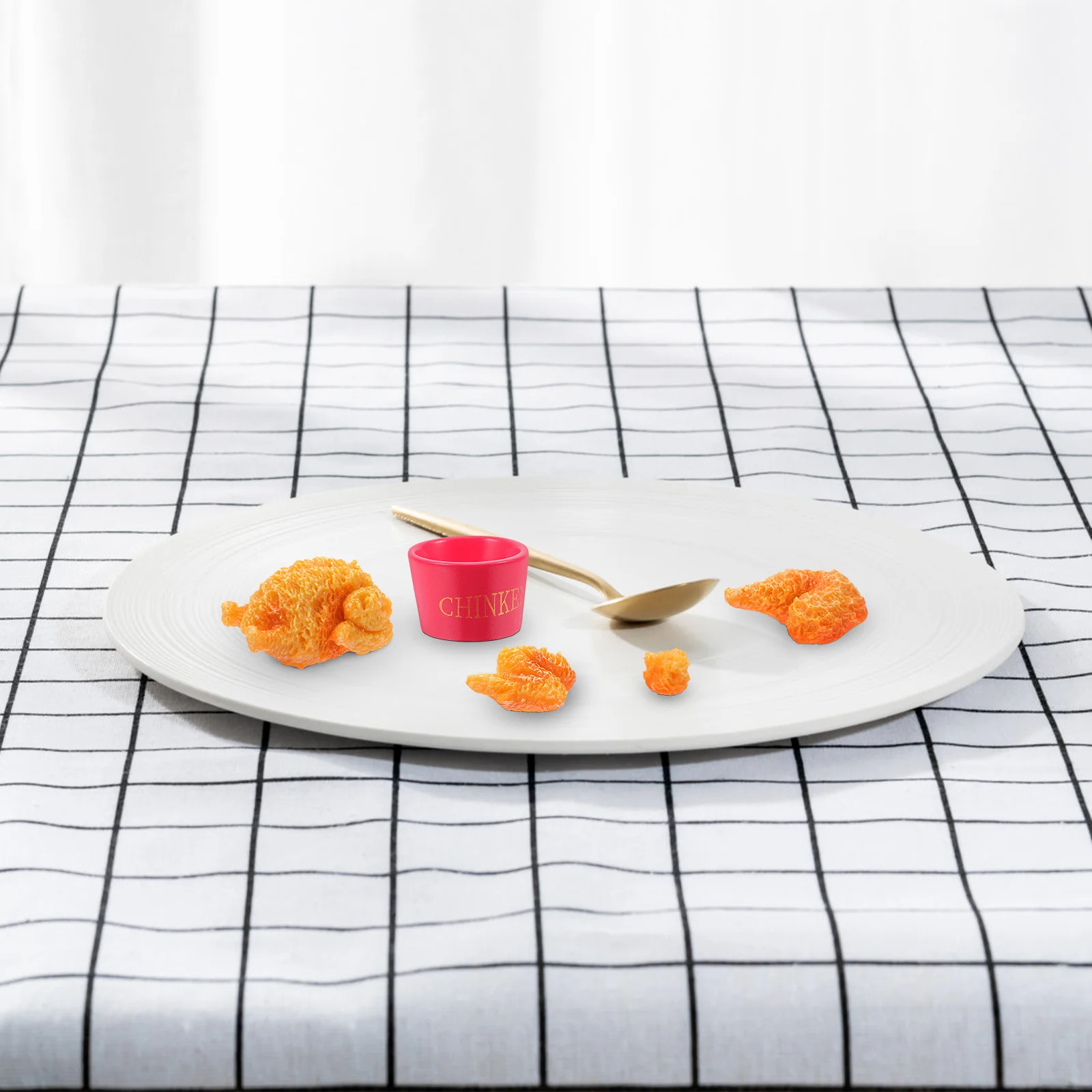 1Set Realistic Fake Chicken Drumstick Wing Lifelike Resin Food Decor Kitchen Party Photography Props Holiday Decoration
1Set Realistic Fake Chicken Drumstick Wing Lifelike Resin Food Decor Kitchen Party Photography Props Holiday Decoration