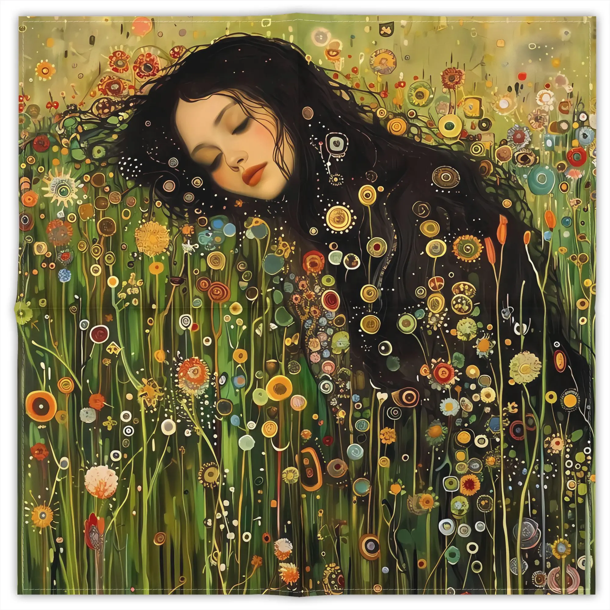 Gustav Klimt Painting Art Fashion Square Scarf Decorative Polyester Printed Daily
Gustav Klimt Painting Art Fashion Square Scarf Decorative Polyester Printed Daily