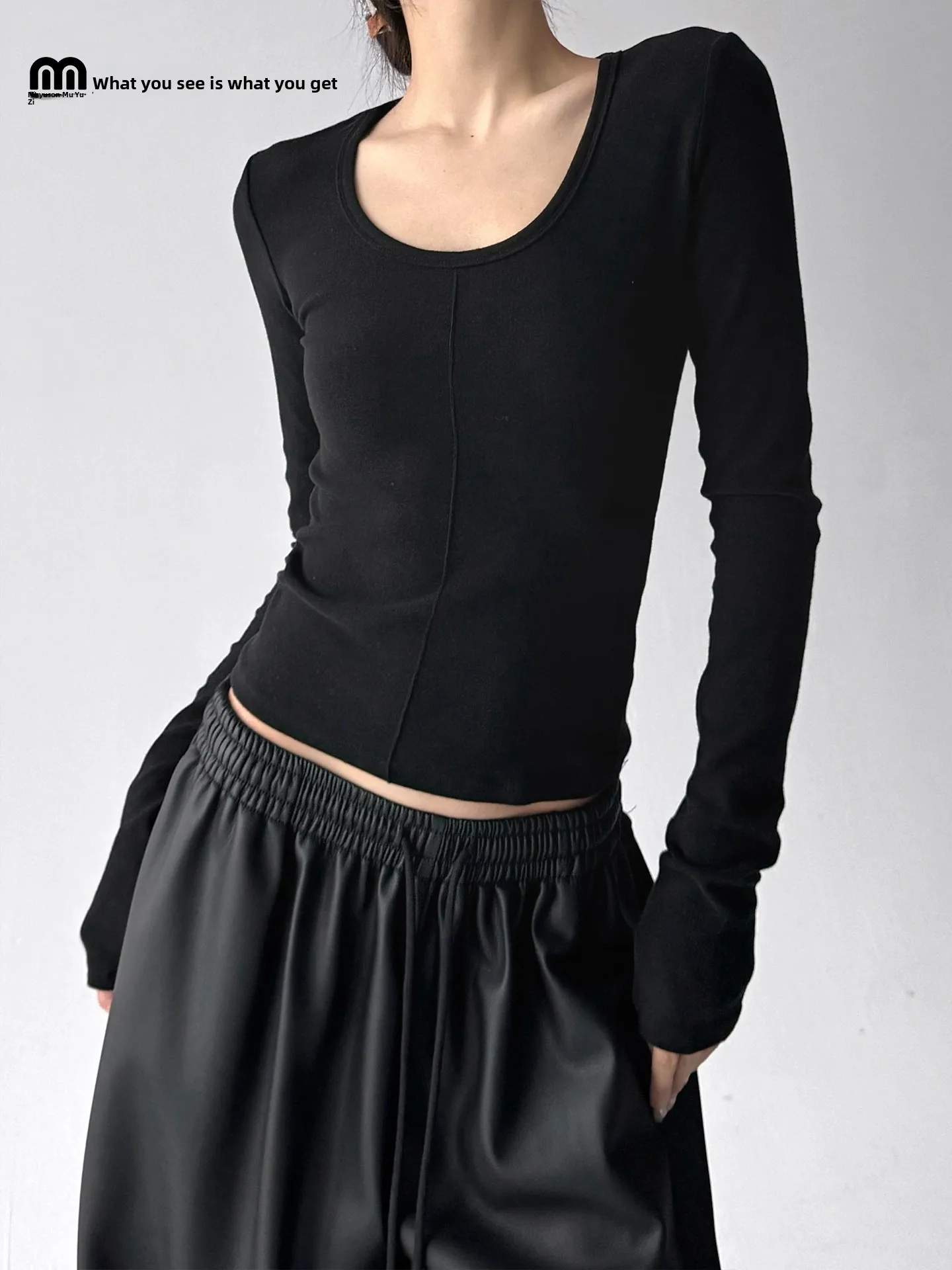 Футболка Slim Fit ort Sve U-Ne Long Sve, женская осенне-зимняя футболка Bla American Sle Base irt, топ для внутренней одежды
Футболка Slim Fit ort Sve U-Ne Long Sve, женская осенне-зимняя футболка Bla American Sle Base irt, топ для внутренней одежды