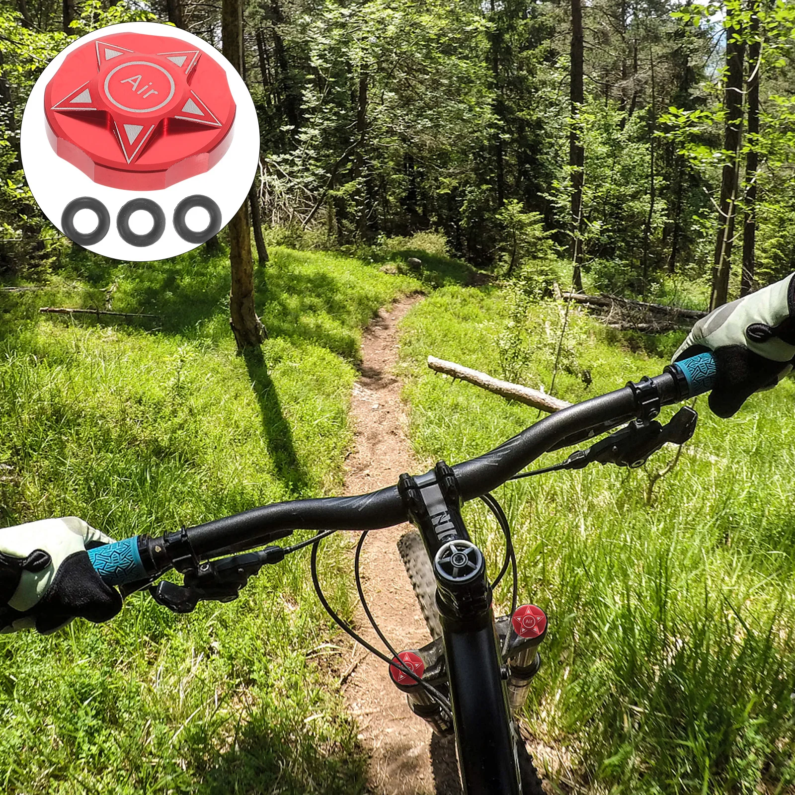 Front Fork Shoulder Cover Professional Aluminum Alloy Bike Fork Lid Lightweight Compact Size Long Service Life Cycling 
Front Fork Shoulder Cover Professional Aluminum Alloy Bike Fork Lid Lightweight Compact Size Long Service Life Cycling