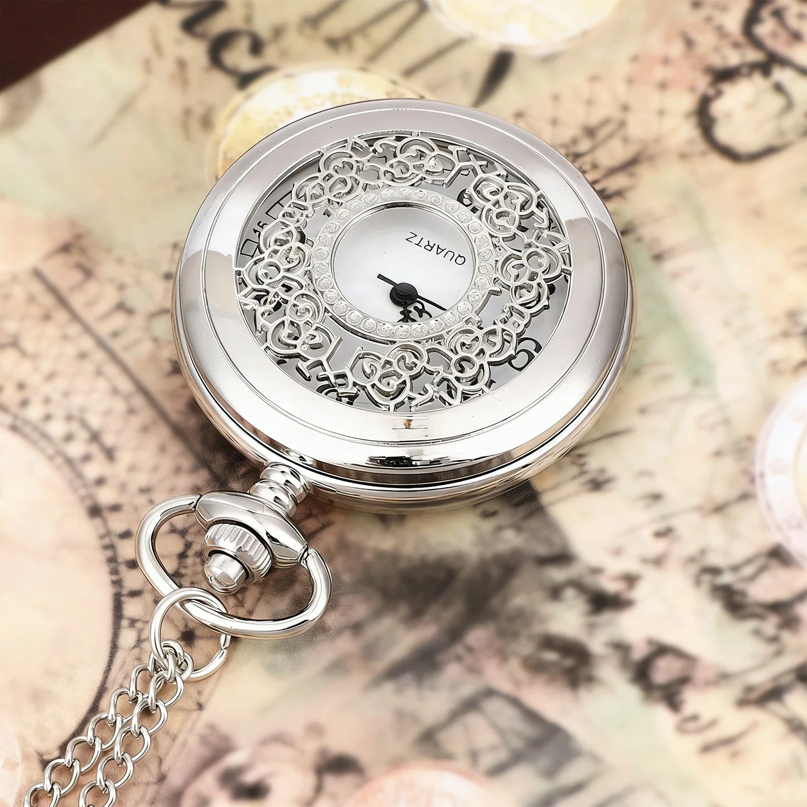 Groomsmen Silver Retro Pocket Watch, Pocket Watches Pendant with Chain Gift for Best Man, Groom, Wedding Party Gift
Groomsmen Silver Retro Pocket Watch, Pocket Watches Pendant with Chain Gift for Best Man, Groom, Wedding Party Gift