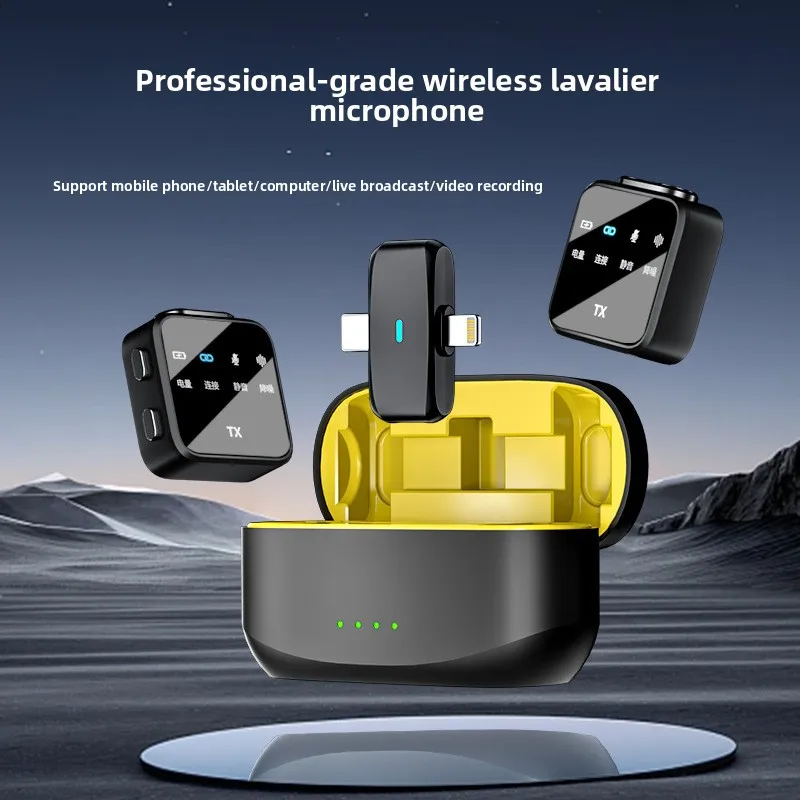 One-for-twonewmagneticdual-interfacewirelesslavaliermicrophonewithcompartment forprofessionalnoisereductionoutdoorlive broadcast
One-for-twonewmagneticdual-interfacewirelesslavaliermicrophonewithcompartment forprofessionalnoisereductionoutdoorlive broadcast