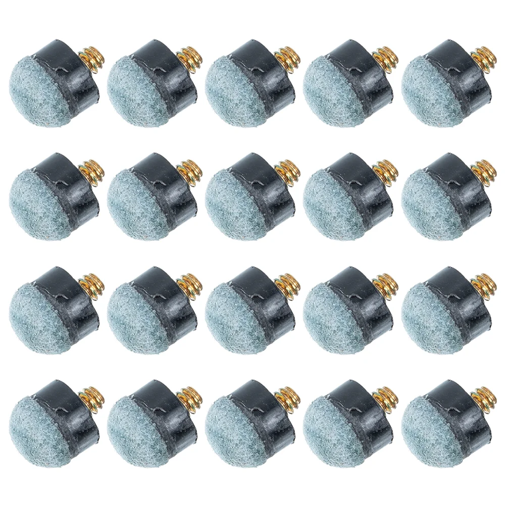 20 Pcs Cue Stick Pool Tip Necessity Club Portable Replacement Tips Screw on Billiard Supply
20 Pcs Cue Stick Pool Tip Necessity Club Portable Replacement Tips Screw on Billiard Supply