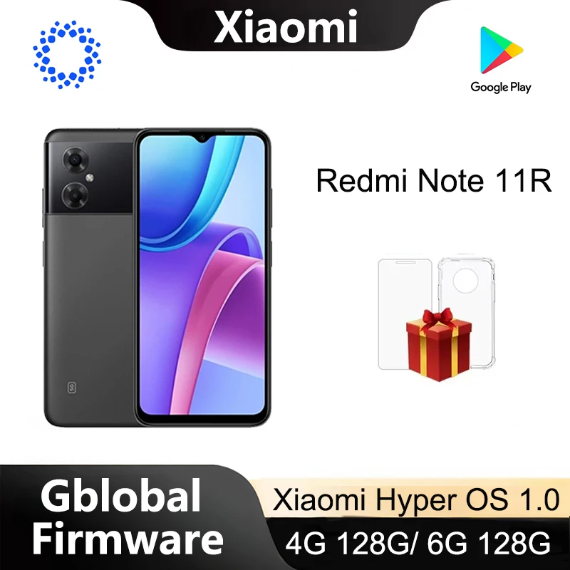 Global Version Xiaomi Redmi Note 11R Smartphone 6.58 " display Celular Cellphone 6G + 128G full screen used phones no charger
Global Version Xiaomi Redmi Note 11R Smartphone 6.58 " display Celular Cellphone 6G + 128G full screen used phones no charger