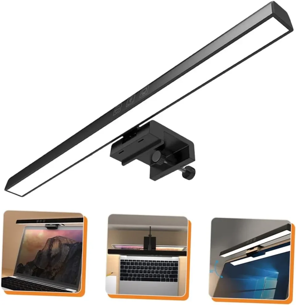 LED Desk Lamp Monitor Light Bar PC Computer Dimmable Screen Light 33cm 50cm Office Study Reading Hanging Table Lamp USB Powered
LED Desk Lamp Monitor Light Bar PC Computer Dimmable Screen Light 33cm 50cm Office Study Reading Hanging Table Lamp USB Powered