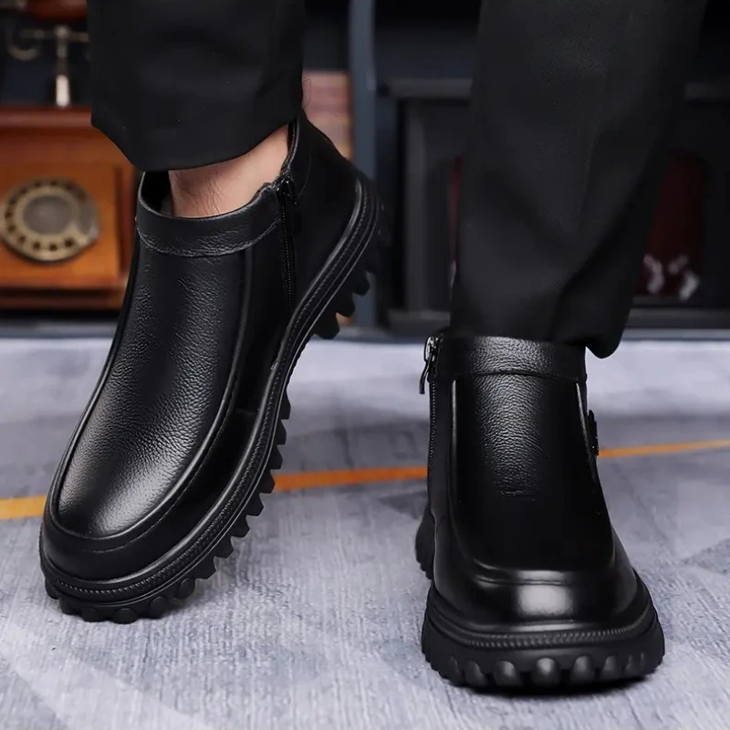 Высокое качество 2026, новые зимние ботинки из натуральной кожи на шерстяной подкладке, толстые теплые зимние ботинки, модные ботинки для тату, уличная повседневная одежда
Высокое качество 2026, новые зимние ботинки из натуральной кожи на шерстяной подкладке, толстые теплые зимние ботинки, модные ботинки для тату, уличная повседневная одежда