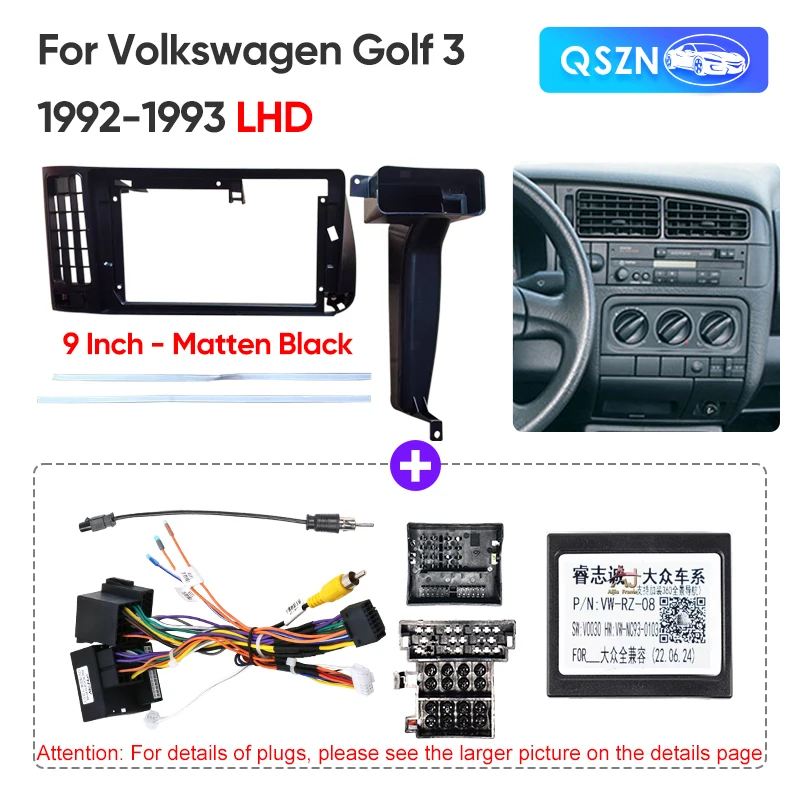 Для Volkswagen Golf 3 LHD 1992-1993 9 дюймов автомобильный мультимедийный радиорамка лицевая панель приборная панель монтажный кронштейн адаптер декодер
Для Volkswagen Golf 3 LHD 1992-1993 9 дюймов автомобильный мультимедийный радиорамка лицевая панель приборная панель монтажный кронштейн адаптер декодер