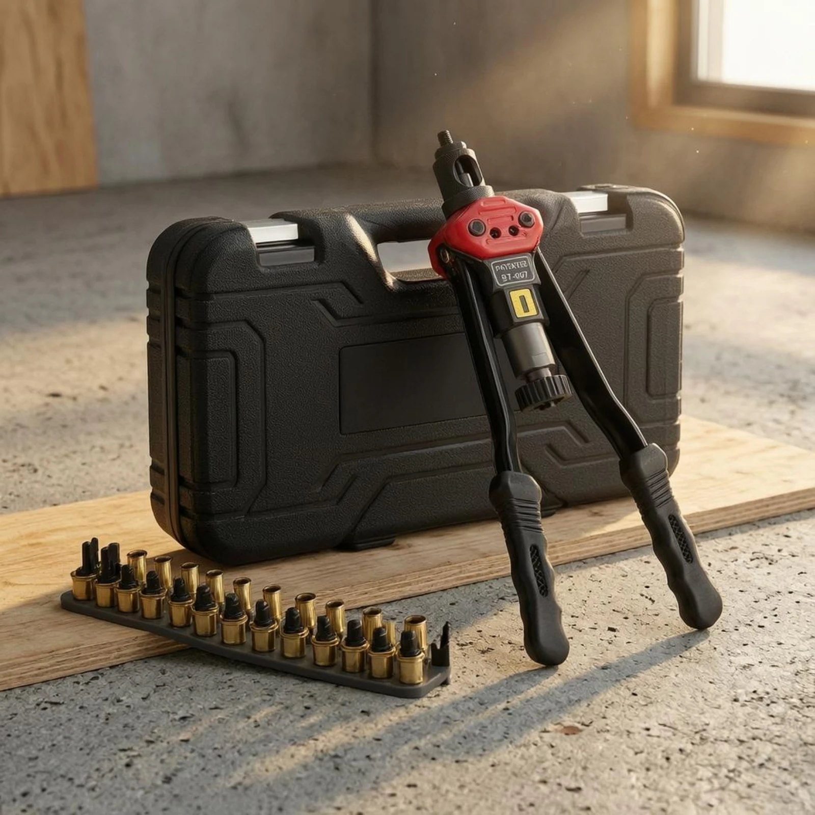 Manual Rivet Nut Kit Multi Size Rivet Nut Tool Kit Wrench Plate Compact Head
Manual Rivet Nut Kit Multi Size Rivet Nut Tool Kit Wrench Plate Compact Head