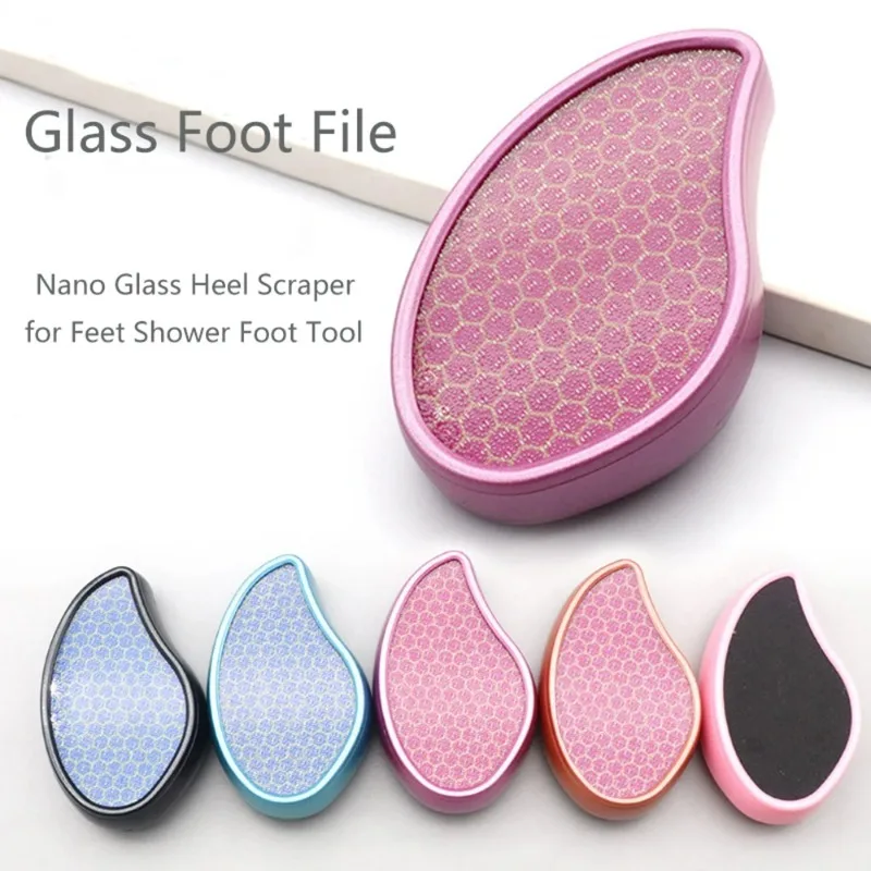 High Quality Nano Glass Heel Scraper Feet Shower Foot Scrubber Pedicure Dead Skin Remover Shower Care CrystalTreat Hair Tools 
High Quality Nano Glass Heel Scraper Feet Shower Foot Scrubber Pedicure Dead Skin Remover Shower Care CrystalTreat Hair Tools