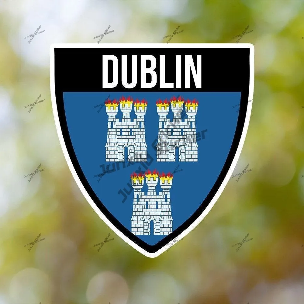 Dublin Shield Fire Brigade Ireland Sticker Irish Ulster Flag Map Leaf Clover Vinyl Decal Scratch-proof Exterior Pvc Accessorie
Dublin Shield Fire Brigade Ireland Sticker Irish Ulster Flag Map Leaf Clover Vinyl Decal Scratch-proof Exterior Pvc Accessorie