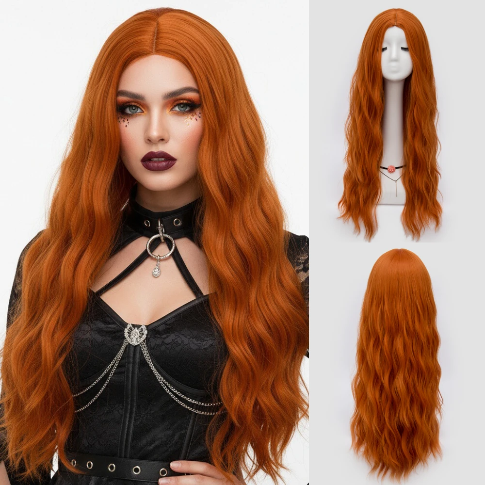 Длинные волнистые синтетические парики GAKA, удобные для тепла, женские розовые, светлые, фиолетовые, парик для косплея, Лолита, повседневное использование для вечеринок
Длинные волнистые синтетические парики GAKA, удобные для тепла, женские розовые, светлые, фиолетовые, парик для косплея, Лолита, повседневное использование для вечеринок