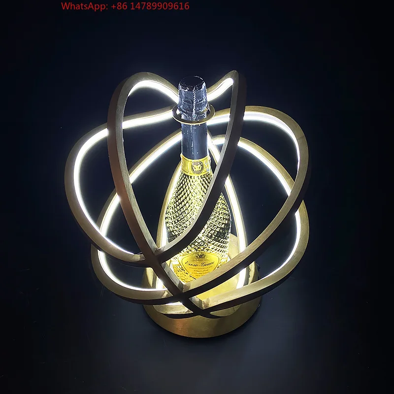 High-End Bespoke LED Bottle Display RackNight Club Custom Bar Metal Champagne Serving Tray Bottle Presenter Glorifier Glow Wine
High-End Bespoke LED Bottle Display RackNight Club Custom Bar Metal Champagne Serving Tray Bottle Presenter Glorifier Glow Wine
