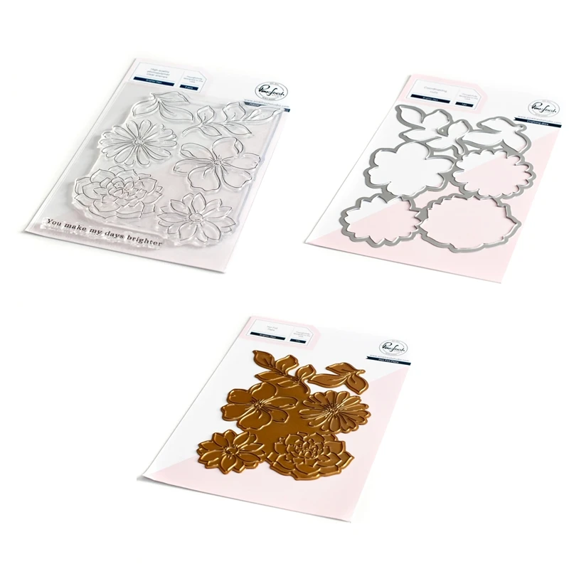 New Metal Cutting Dies Brighter Days for Scrapbooking Clear Stamps Paper Making Embossing Frames Card
New Metal Cutting Dies Brighter Days for Scrapbooking Clear Stamps Paper Making Embossing Frames Card