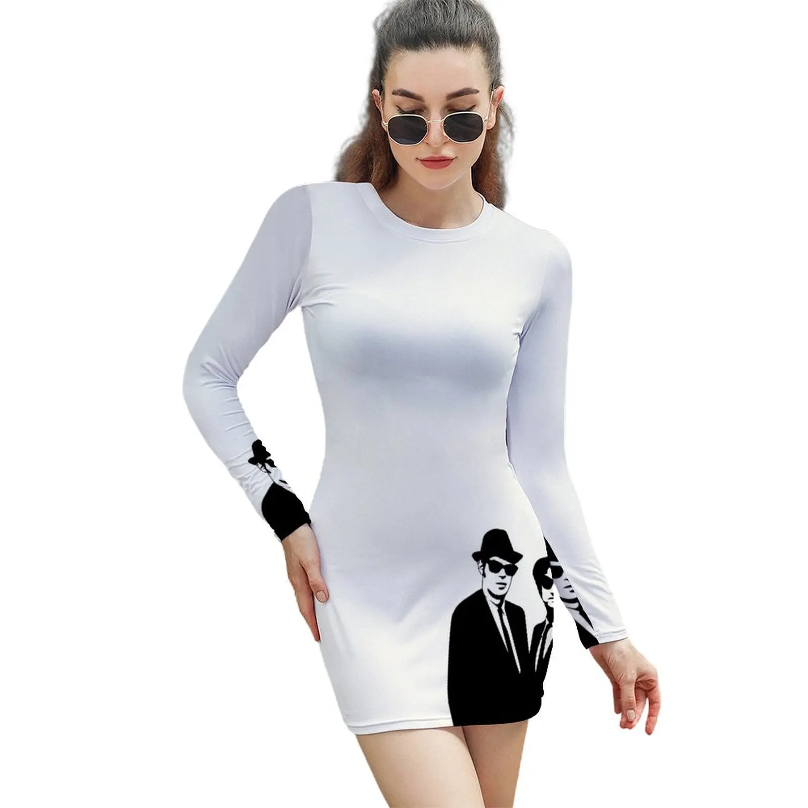The Blues Brothers Long-Sleeved Sheath Dress african dresses for woman women clothes
The Blues Brothers Long-Sleeved Sheath Dress african dresses for woman women clothes