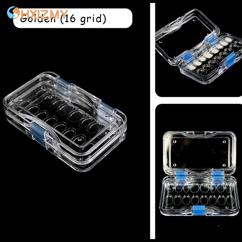 1PCS 6/16 grid Membrane Plastic Denture Tooth Box Transparent Tooth Box Plastic Denture Teeth Box To Storage Crown And Bridges
1PCS 6/16 grid Membrane Plastic Denture Tooth Box Transparent Tooth Box Plastic Denture Teeth Box To Storage Crown And Bridges
