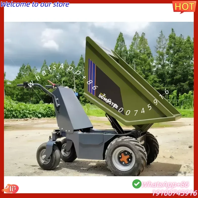 2026Hot Antspower 2026 Chinese Mini Dumper 500kg Loading 4 Wheel Battery Farm Minidumper Electric Power Barrow Motor
2026Hot Antspower 2026 Chinese Mini Dumper 500kg Loading 4 Wheel Battery Farm Minidumper Electric Power Barrow Motor