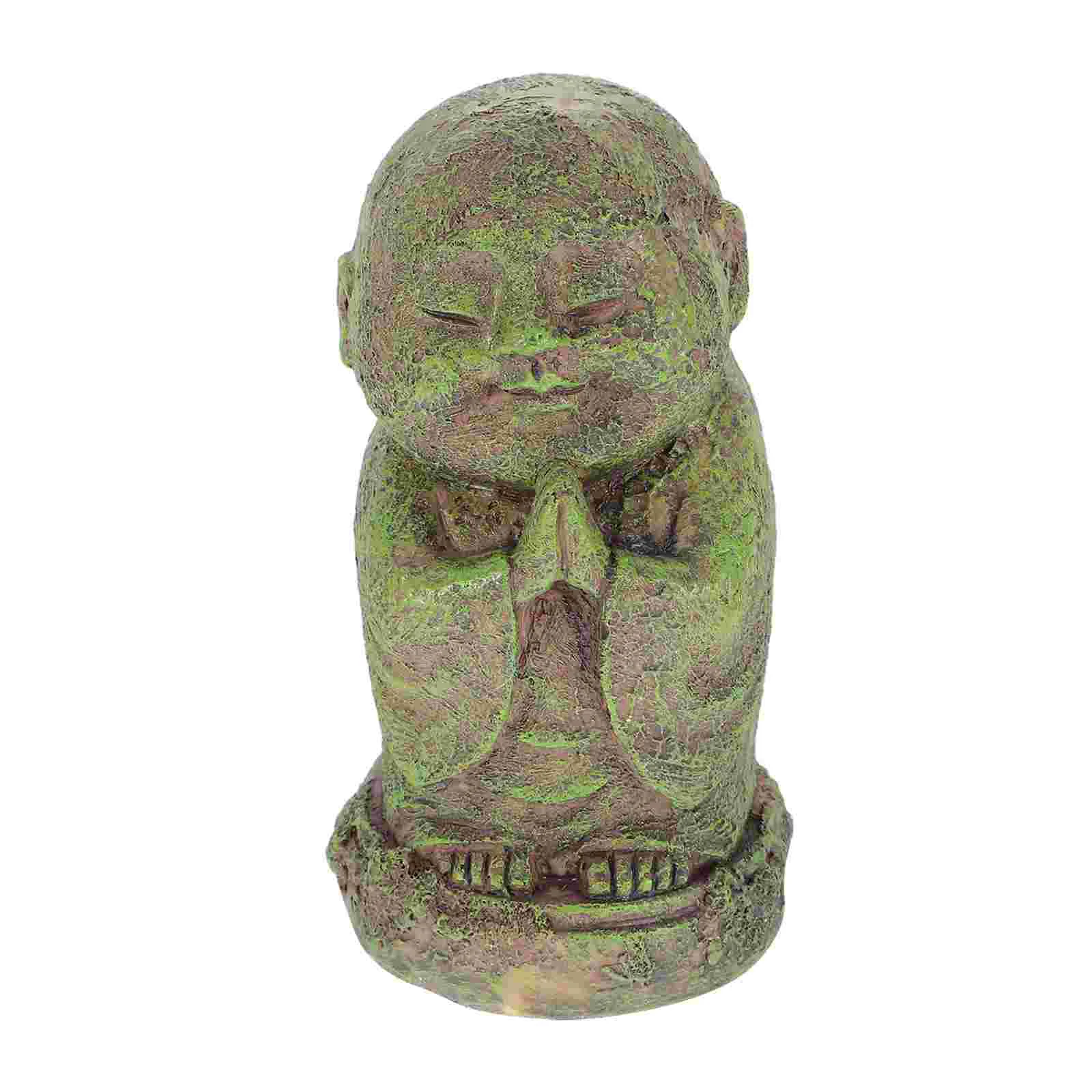 Resin Decorative naments Zen Monk Figurine Desktop Aquarium Decor Fish Tank Statue Mini Sculpture Garden Balcony Outdoor
Resin Decorative naments Zen Monk Figurine Desktop Aquarium Decor Fish Tank Statue Mini Sculpture Garden Balcony Outdoor