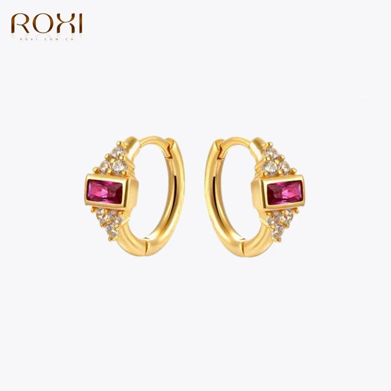 ROXI круглые серьги-кольца для женщин, золотой цвет 18 карат, красные/синие серьги с кристаллами, обручальные серьги, серебро 925 пробы, ювелирные изделия, pendientes plata
ROXI круглые серьги-кольца для женщин, золотой цвет 18 карат, красные/синие серьги с кристаллами, обручальные серьги, серебро 925 пробы, ювелирные изделия, pendientes plata