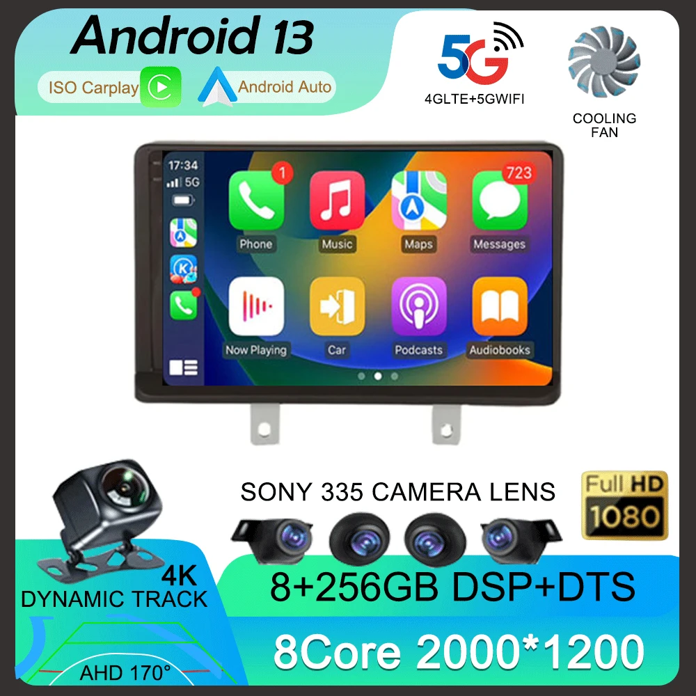 Car Radio Multimedia Player Android 14 For Dongfeng DFSK Glory 560 S560 2017-2023 Auto Carplay Car Stereo DSP wifi+4G Ai voice
Car Radio Multimedia Player Android 14 For Dongfeng DFSK Glory 560 S560 2017-2023 Auto Carplay Car Stereo DSP wifi+4G Ai voice