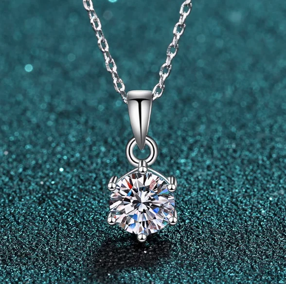 real gold pt950 pendant white gold chains necklace with moissanite pendants 0.5ct 1ct 2ct
real gold pt950 pendant white gold chains necklace with moissanite pendants 0.5ct 1ct 2ct