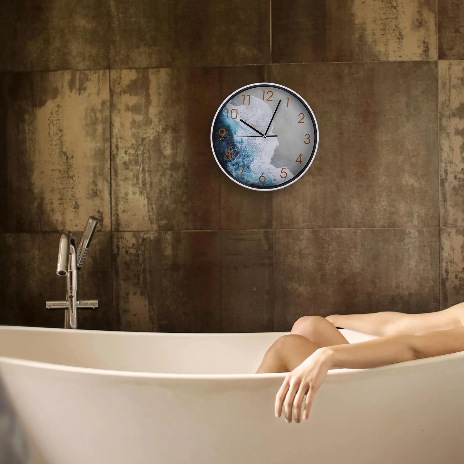 Sea Style Wall Clock Large Decorative Beach Theme Wall Mount Home Bedroom Living Room Office Nautical Decor
Sea Style Wall Clock Large Decorative Beach Theme Wall Mount Home Bedroom Living Room Office Nautical Decor