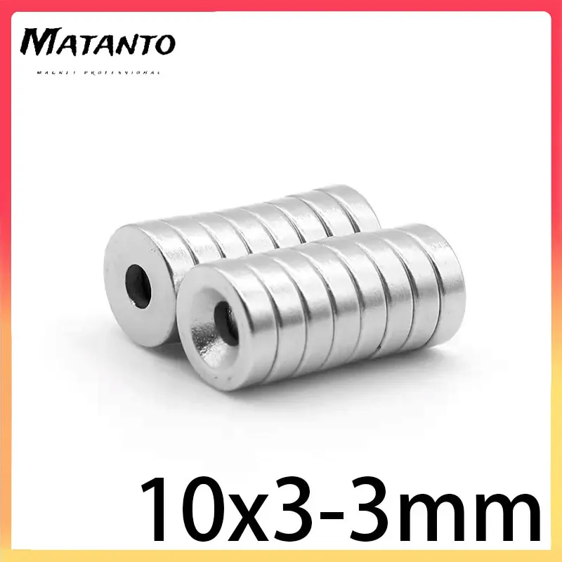 10/20/50/100/150/200/300PCS 10x3-3 Round Countersunk Neodymium Magnet 10x3 Hole 3mm N35 Powerful Strong Magnets 10*3-3 mm 10*3
10/20/50/100/150/200/300PCS 10x3-3 Round Countersunk Neodymium Magnet 10x3 Hole 3mm N35 Powerful Strong Magnets 10*3-3 mm 10*3