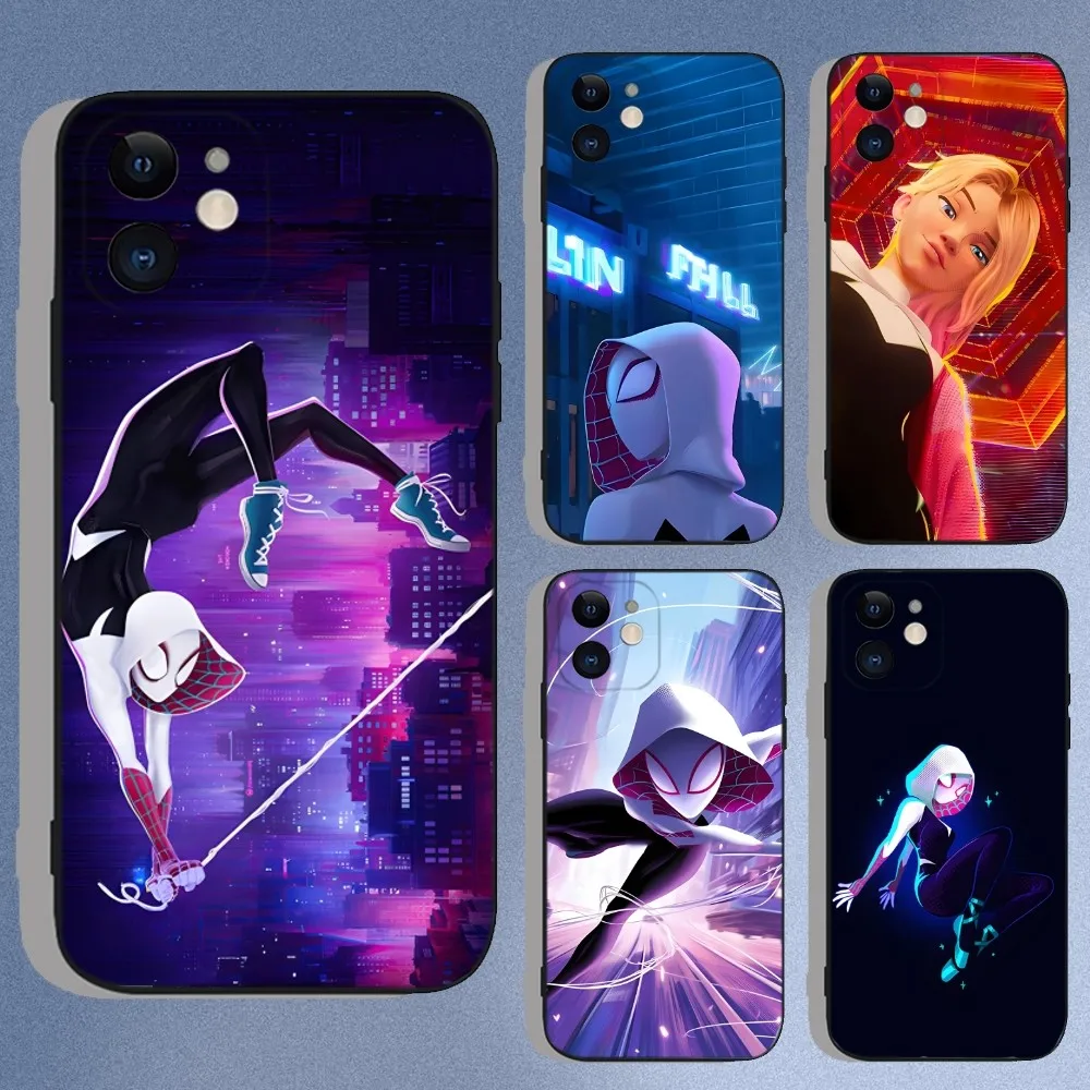 Gwen S-SpidermanS Phone Case For iPhone 16,15,14,13,12,11,XS,XR,X,8,7,Pro,Max,Plus,Mini Silicone Black Funda Cover Shell
Gwen S-SpidermanS Phone Case For iPhone 16,15,14,13,12,11,XS,XR,X,8,7,Pro,Max,Plus,Mini Silicone Black Funda Cover Shell
