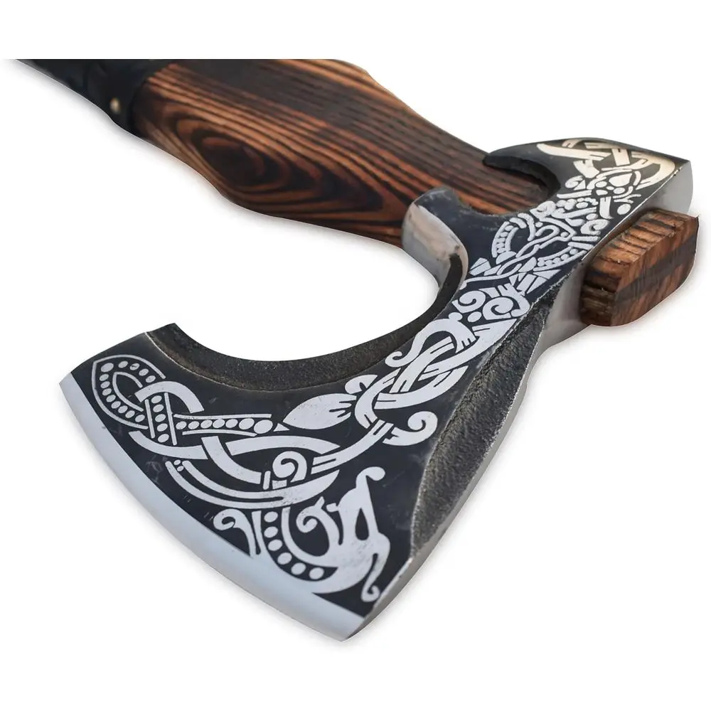 Handcrafted Viking Axe - Perfect for Collectors and Enthusiasts, High Carbon Steel, Medieval Design
Handcrafted Viking Axe - Perfect for Collectors and Enthusiasts, High Carbon Steel, Medieval Design