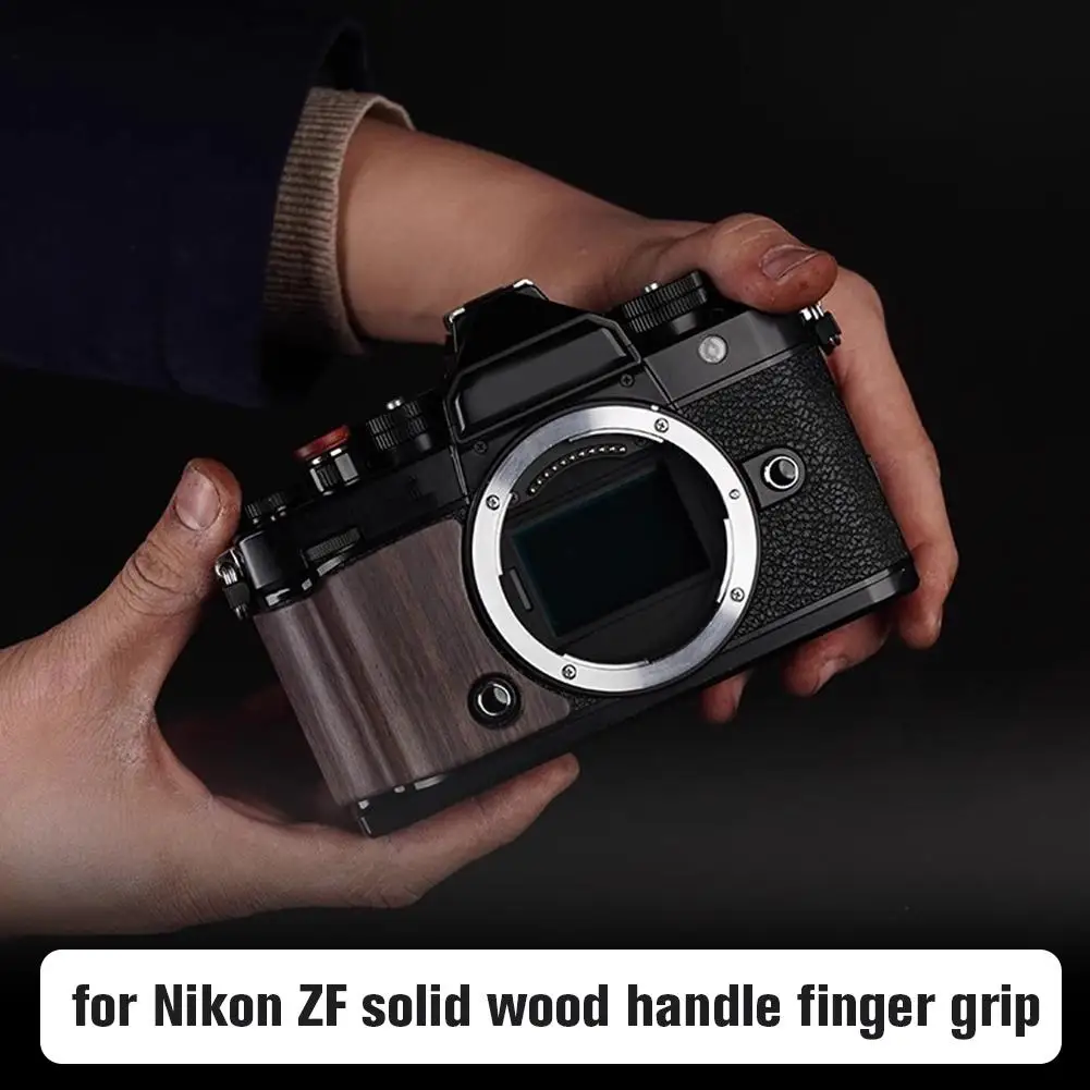Wooden Thumb Up Grip Panel Finger Handle for NIKON ZF Camera Real Wood Quick Release Plate Professional Photography Accesso T3L3
Wooden Thumb Up Grip Panel Finger Handle for NIKON ZF Camera Real Wood Quick Release Plate Professional Photography Accesso T3L3
