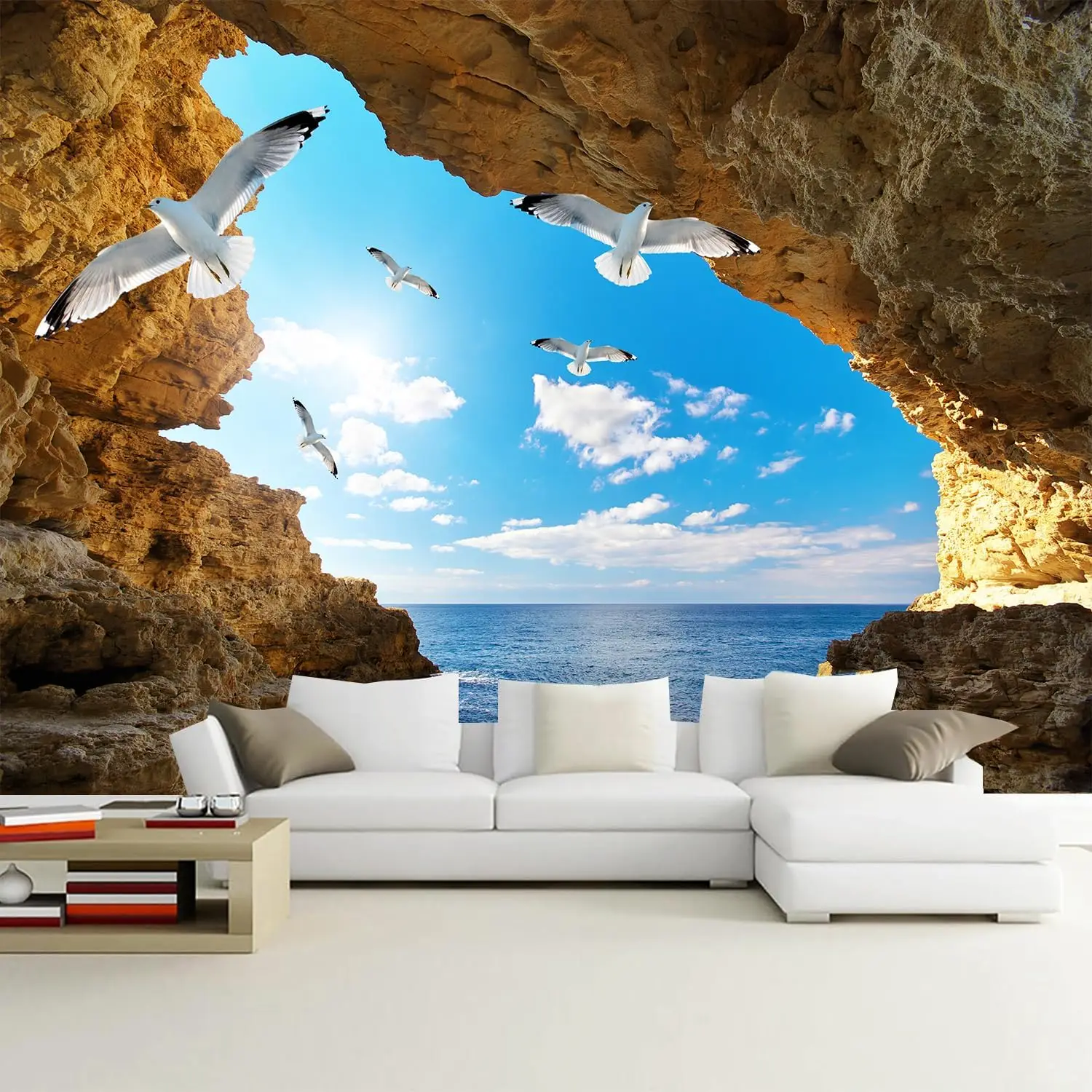 Sea Cave Tapestry Wall Hanging Blue Ocean Sea Scenic Tapestries Seagull Nature Landscape Beach Island Large Wall Tapestry for
Sea Cave Tapestry Wall Hanging Blue Ocean Sea Scenic Tapestries Seagull Nature Landscape Beach Island Large Wall Tapestry for