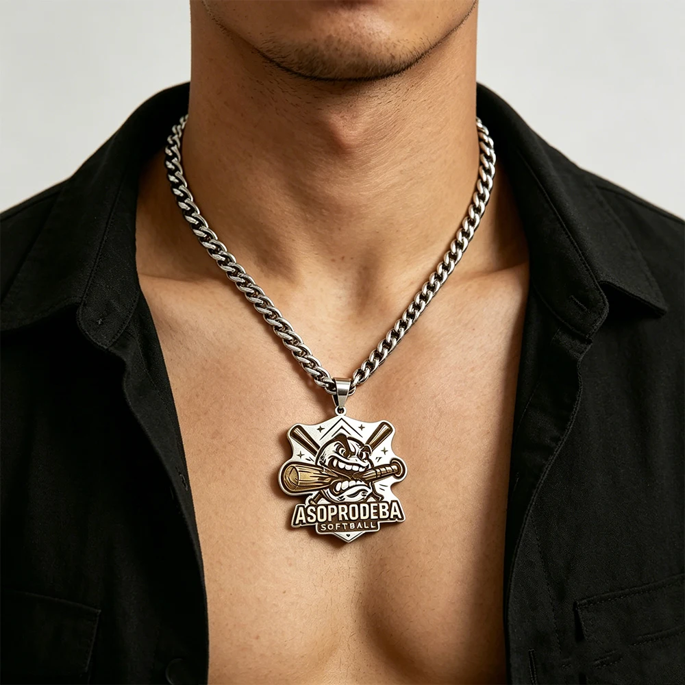 Personalized Custom Stainless Steel Laser Cut Picture Pendant Necklaces Hip-hop Rock Style Suitable For Carnival And Casual Wear
Personalized Custom Stainless Steel Laser Cut Picture Pendant Necklaces Hip-hop Rock Style Suitable For Carnival And Casual Wear
