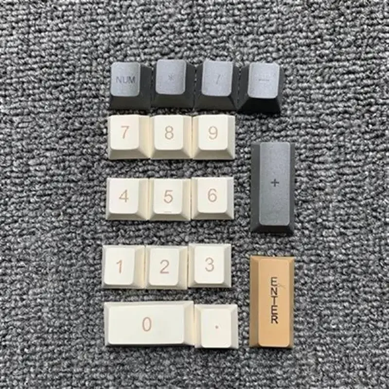Mechanical keyboard Numeric area Keycap PBT Hot sublimation Pink gray White Blue Red 17 keys Light transmission
Mechanical keyboard Numeric area Keycap PBT Hot sublimation Pink gray White Blue Red 17 keys Light transmission