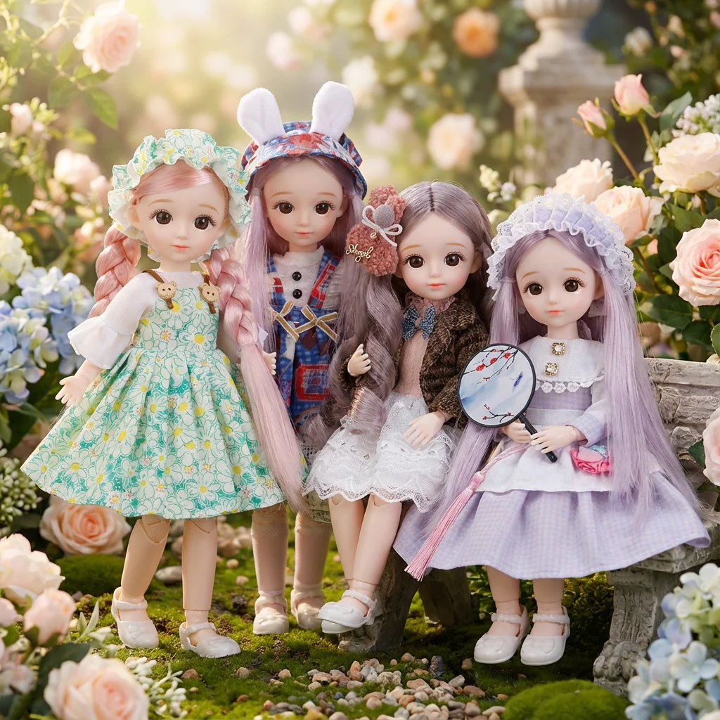 Модная нарядная кукла 30 см, шарнирные подвижные суставы, сменные 3D глаза, несколько нарядов, подарок для девочек, коллекционная игрушка
Модная нарядная кукла 30 см, шарнирные подвижные суставы, сменные 3D глаза, несколько нарядов, подарок для девочек, коллекционная игрушка