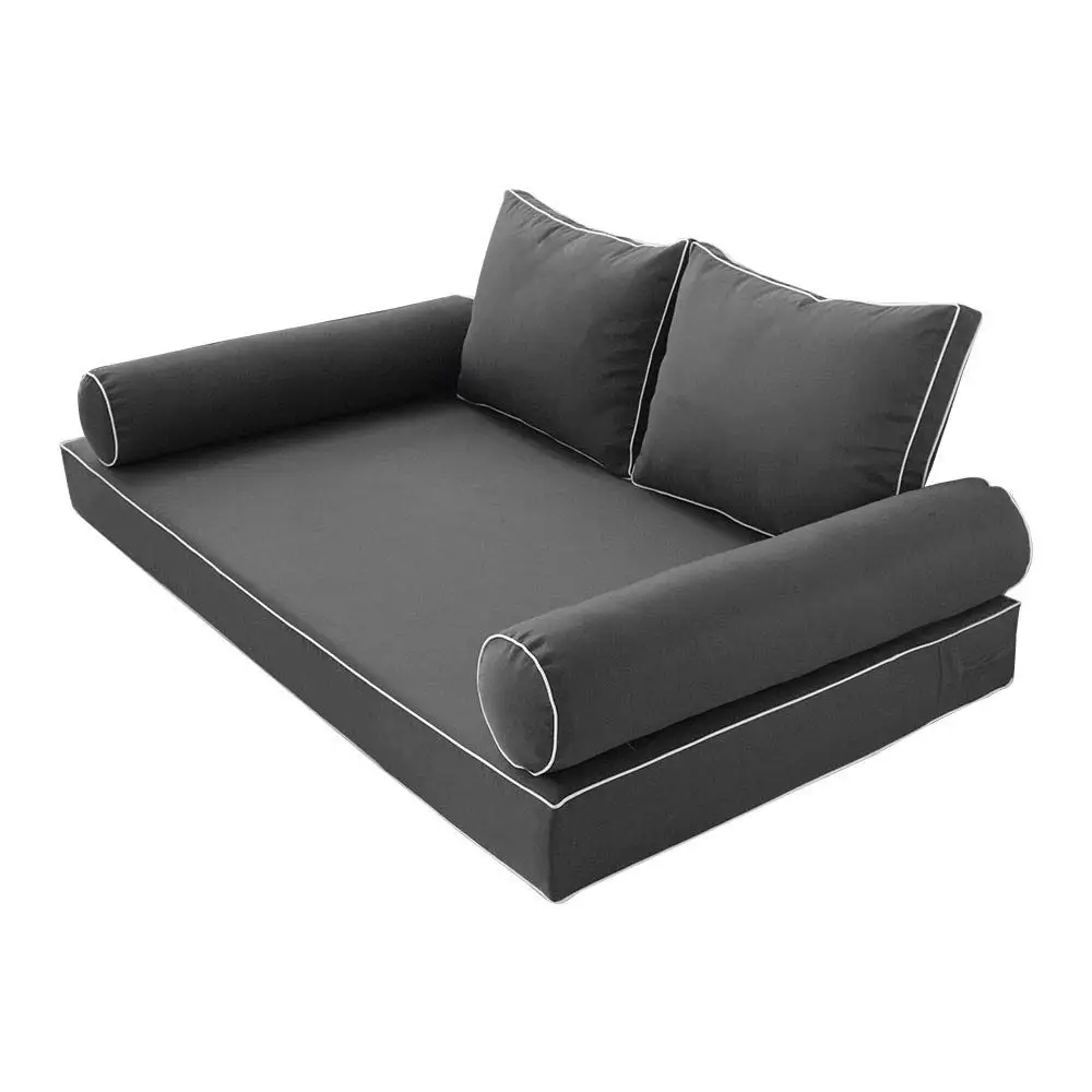 Style1 Twin Size 5Pc St Pipe Trim Outdoor Daybed Mattr Cushion Bolster Pillow Complete Set Ad003
Style1 Twin Size 5Pc St Pipe Trim Outdoor Daybed Mattr Cushion Bolster Pillow Complete Set Ad003