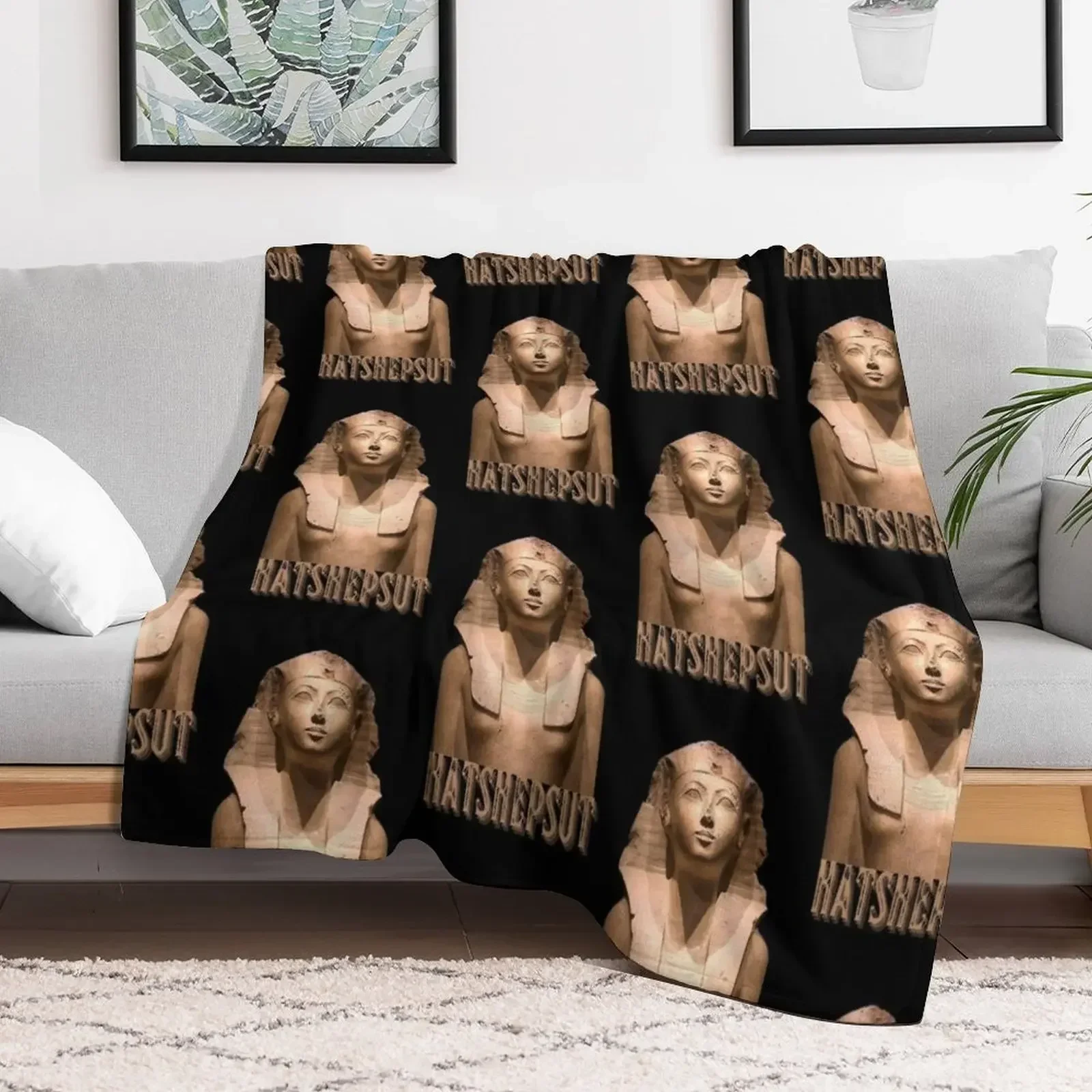 Hatshepsut Egyptian queen, ancient egypt queens Throw Blanket Soft Big Bed Fashionable bed plaid Blankets
Hatshepsut Egyptian queen, ancient egypt queens Throw Blanket Soft Big Bed Fashionable bed plaid Blankets