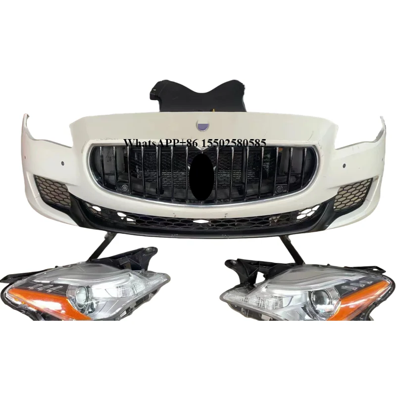 For Maserati Ghibli Used Car Body Kit Headlight Radiator Front and Rear Bumper Frame Fender Bonnet Radar Parts-All Plastic
For Maserati Ghibli Used Car Body Kit Headlight Radiator Front and Rear Bumper Frame Fender Bonnet Radar Parts-All Plastic
