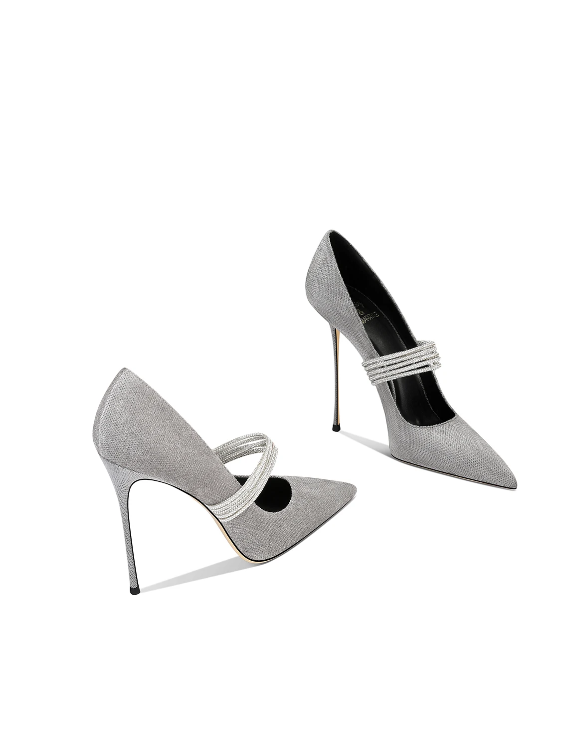 Gun-colored Rhinestone Temperament 2025 Spring New Pointed Stiletto High Heels Women
Gun-colored Rhinestone Temperament 2025 Spring New Pointed Stiletto High Heels Women