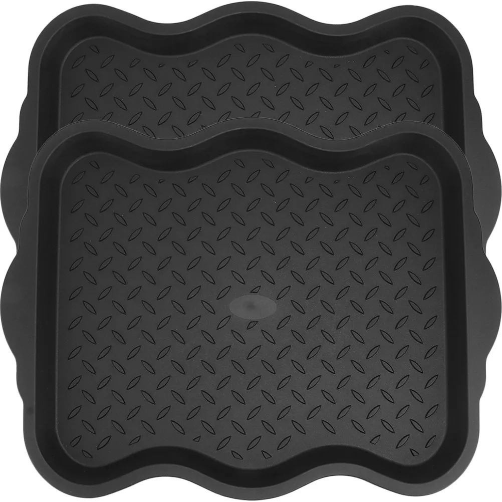2pcs Shoe Trays Plastic Multi-Function Tray For Indoor Outdoor Boot Drying Entryway Flower Pot Bonsai Pad Storage Plate
2pcs Shoe Trays Plastic Multi-Function Tray For Indoor Outdoor Boot Drying Entryway Flower Pot Bonsai Pad Storage Plate