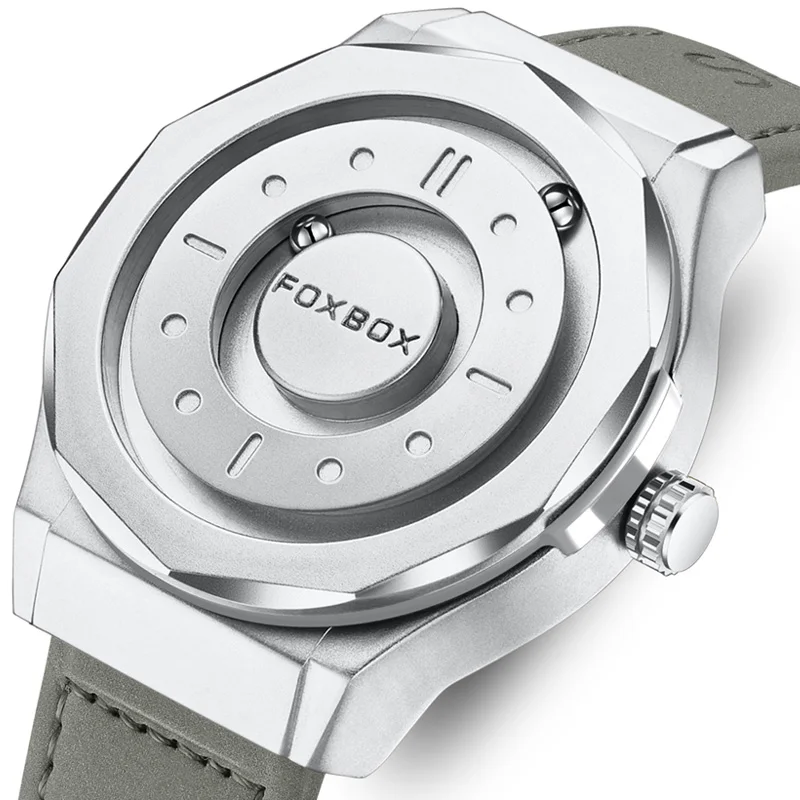 FOXBOX мужские часы из нержавеющей стали кварцевые часы креативная прокрутка указатель магнитная сила наручные часы Relogios Masculino + коробка
FOXBOX мужские часы из нержавеющей стали кварцевые часы креативная прокрутка указатель магнитная сила наручные часы Relogios Masculino + коробка