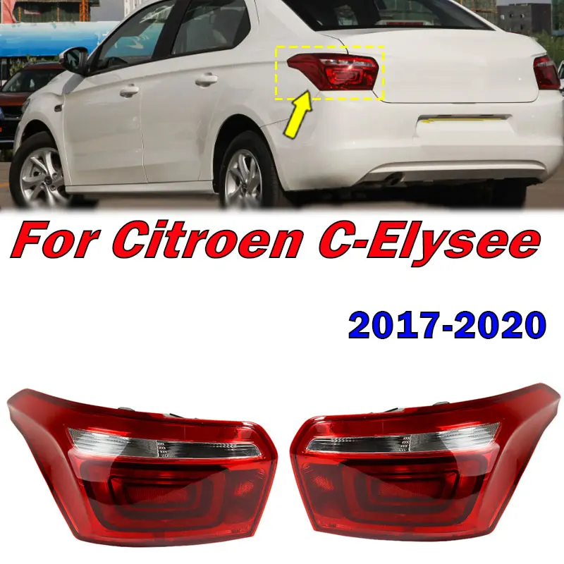 Для Citroen C-Elysee Sedan 2017-2020 автомобильный задний фонарь заднего бампера сигнальная лампа предупреждающий стоп-сигнал корпус заднего фонаря без лампочек
Для Citroen C-Elysee Sedan 2017-2020 автомобильный задний фонарь заднего бампера сигнальная лампа предупреждающий стоп-сигнал корпус заднего фонаря без лампочек