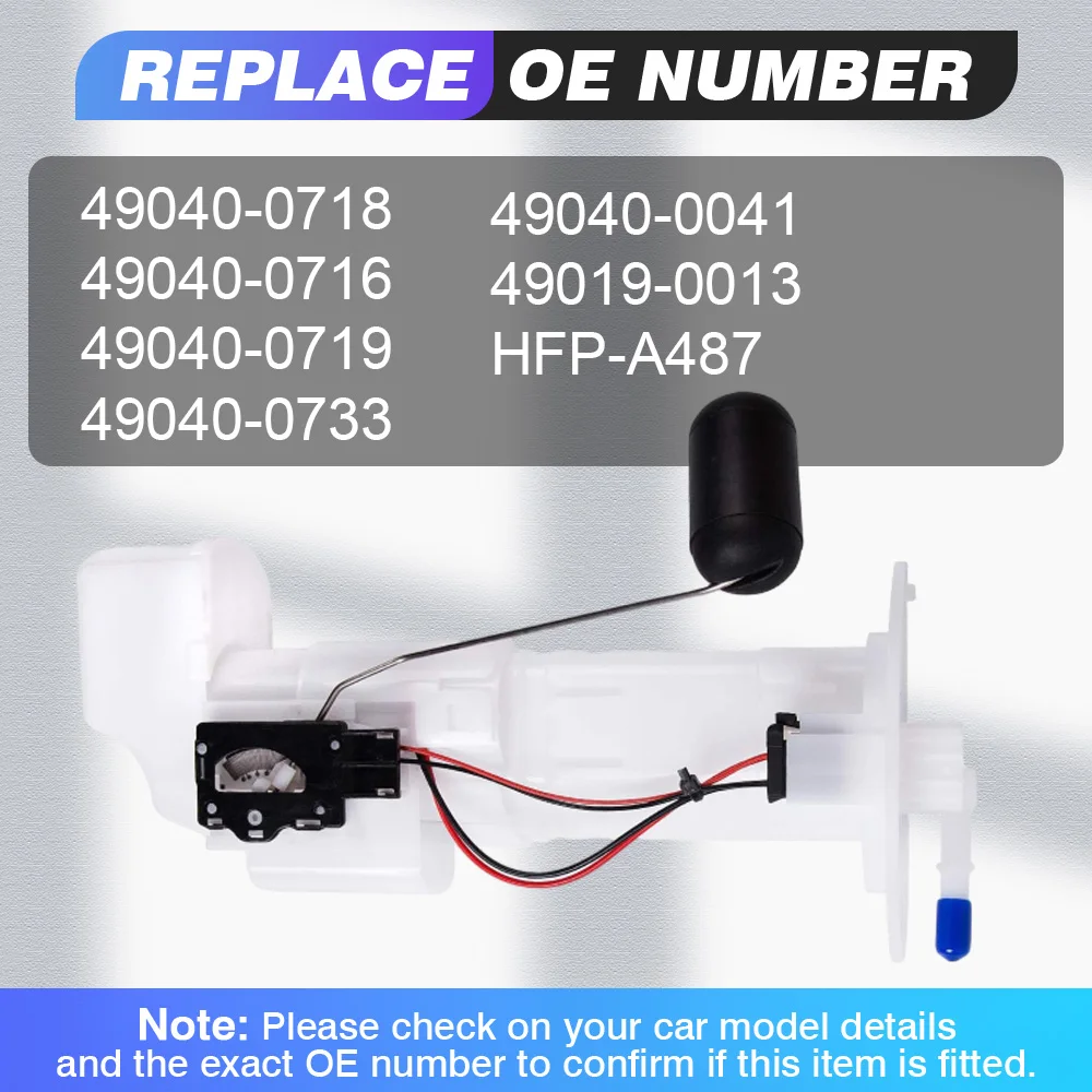 or Kawasaki Mule 4000 4010/Trans 2013-2020 Mule SX 2019-2020 Teryx 750 2009-2013 Fuel Pump Assembly 49040-0718 49040-0716 F
or Kawasaki Mule 4000 4010/Trans 2013-2020 Mule SX 2019-2020 Teryx 750 2009-2013 Fuel Pump Assembly 49040-0718 49040-0716 F 