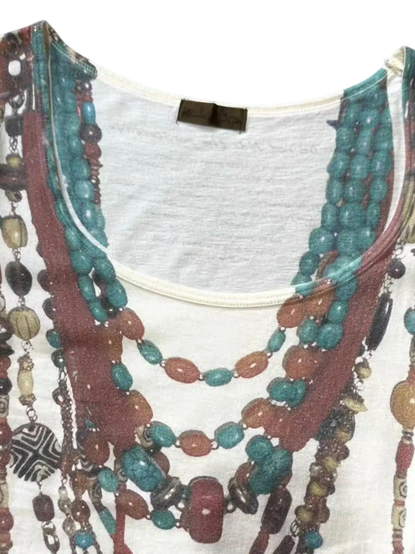 IfSixWasNine Pioneer Vision Short Sleeve Tribal Totem Necklace Printed T-Shirt
IfSixWasNine Pioneer Vision Short Sleeve Tribal Totem Necklace Printed T-Shirt