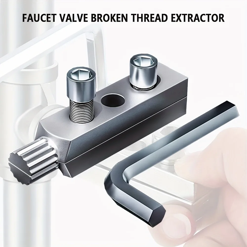 1/2" & 3/4" Broken Thread Extractor – Cr-V Steel, Reverse Pitch, for Garden Hose & Plumbing
1/2" & 3/4" Broken Thread Extractor – Cr-V Steel, Reverse Pitch, for Garden Hose & Plumbing