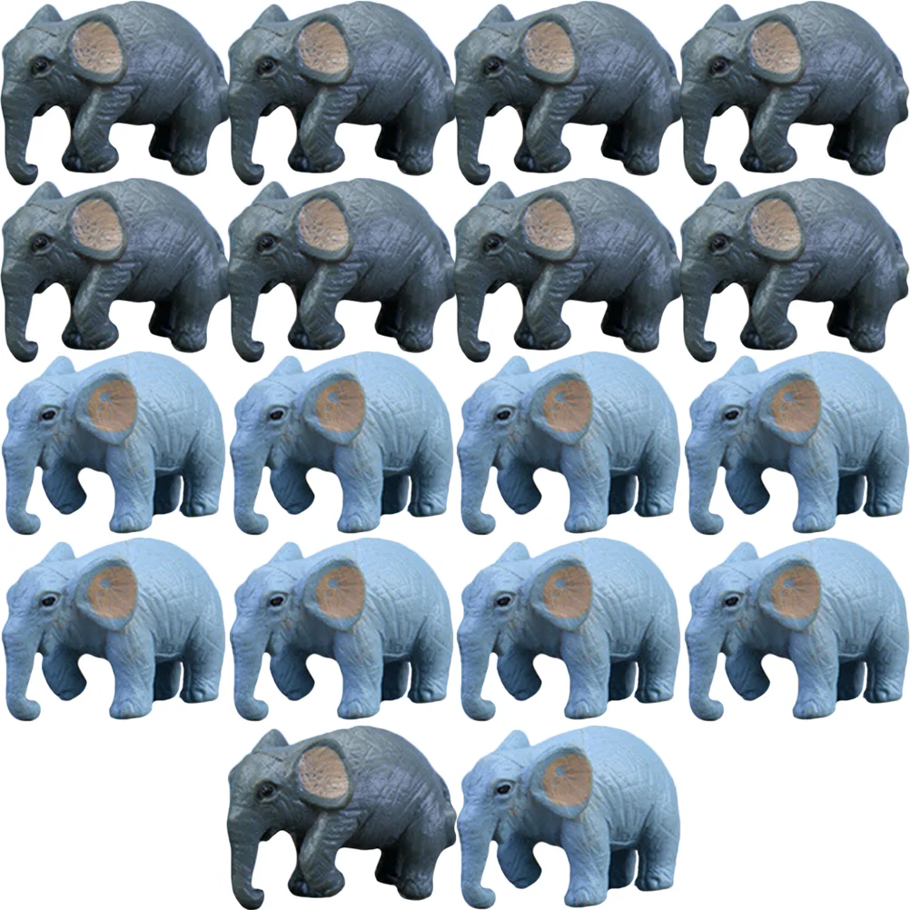 18 Pcs The Animal Cartoon Simulation Elephant Miniature Animals Wild Figurines Stuff Decor Child
18 Pcs The Animal Cartoon Simulation Elephant Miniature Animals Wild Figurines Stuff Decor Child