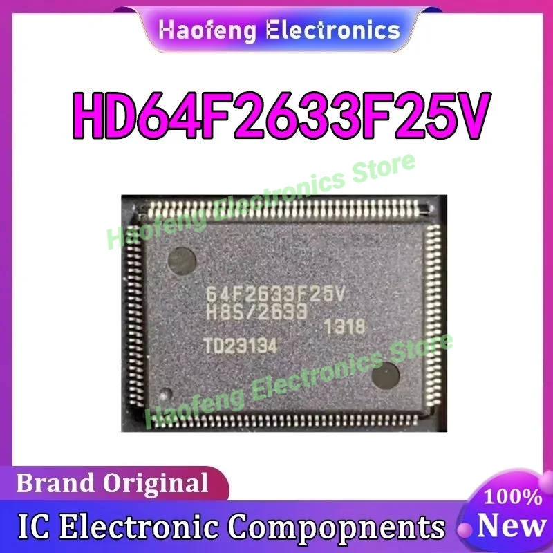 Новый оригинальный микроконтроллер HD64F2633F25V 64F2633F25V PQFP128
Новый оригинальный микроконтроллер HD64F2633F25V 64F2633F25V PQFP128
