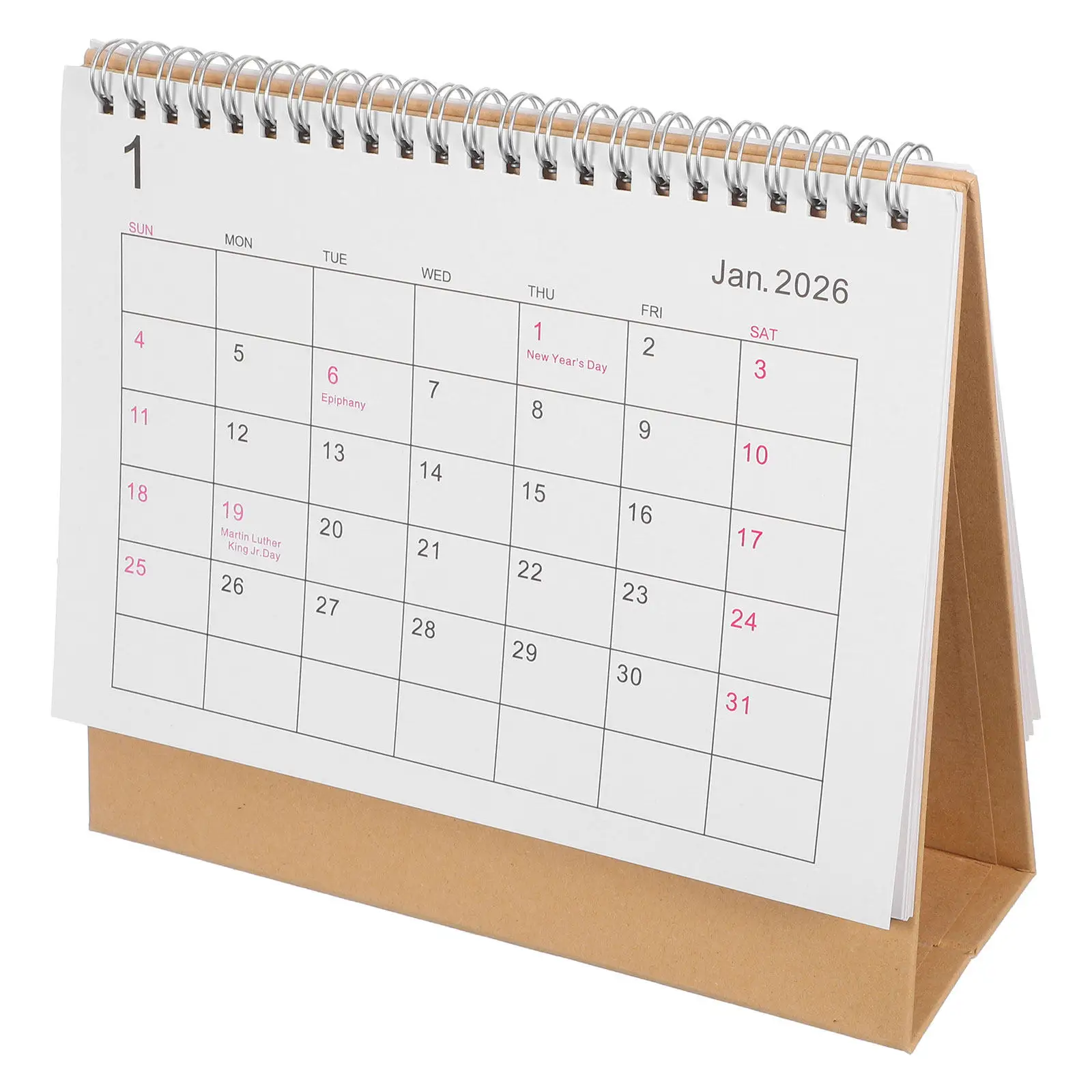 2026 Small Desk Calendar Standing Flip Style Thick Paper Clean Writing Surface Modern Minimalist Design for Dorm Tabletop
2026 Small Desk Calendar Standing Flip Style Thick Paper Clean Writing Surface Modern Minimalist Design for Dorm Tabletop
