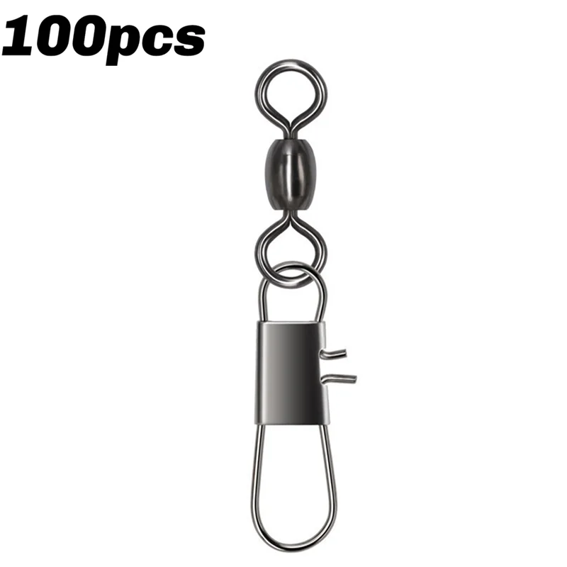 A29Z-100PCS Swivels Fishing Connector Pin Bearing Rolling Swivel Snap Fastlock Clips Fishhook Fishing Tackle Accessories
A29Z-100PCS Swivels Fishing Connector Pin Bearing Rolling Swivel Snap Fastlock Clips Fishhook Fishing Tackle Accessories