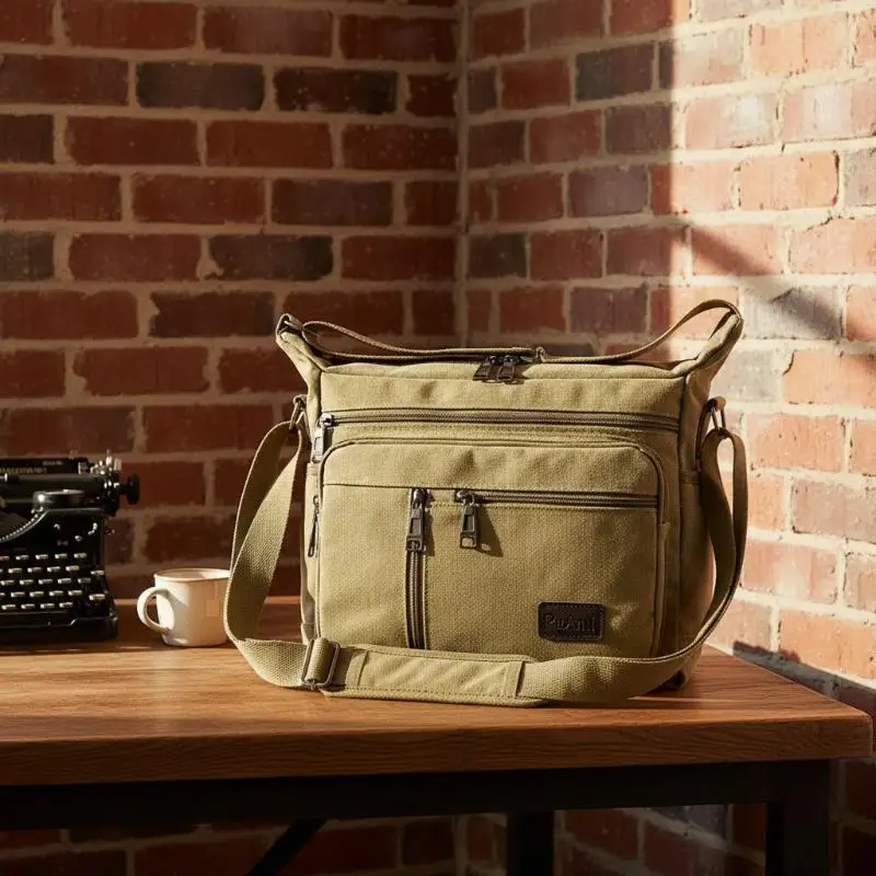 Men Casual Canvas Shoulder Bag Waterproof Lightweight Luxury Messenger Crossbody for Hiking Travel School
Men Casual Canvas Shoulder Bag Waterproof Lightweight Luxury Messenger Crossbody for Hiking Travel School