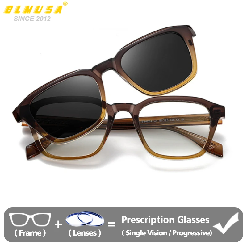 BLMUSA Round Magnetic Driving Polarized Sunglasses Men Women Fashion Myopia Glasses Prescription Optical Progressive Sun Glasses
BLMUSA Round Magnetic Driving Polarized Sunglasses Men Women Fashion Myopia Glasses Prescription Optical Progressive Sun Glasses