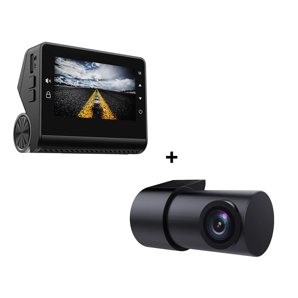 Yinzam F2 4K HDR WiFi Dash Cam, Dual Car Camera with Beidou Night Vision App Control or Vehicle Rear View 24h Parking Mode GPS
Yinzam F2 4K HDR WiFi Dash Cam, Dual Car Camera with Beidou Night Vision App Control or Vehicle Rear View 24h Parking Mode GPS